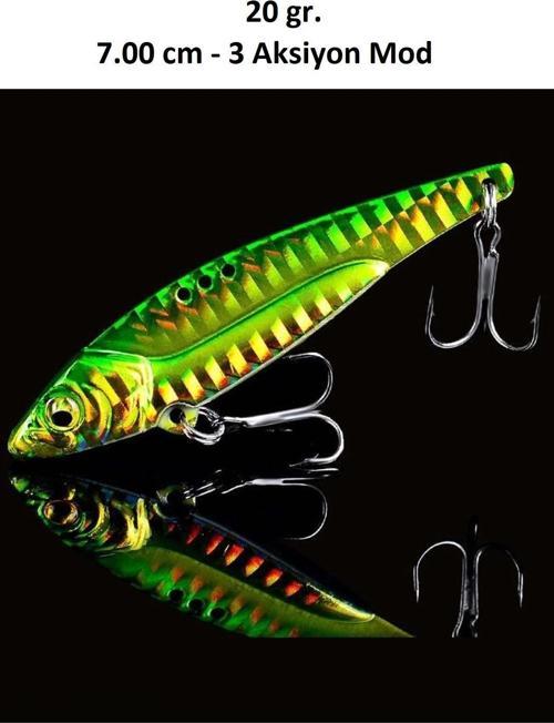 Jig Yem20gr Lures SahteYem Rapala Levrek,Lüfer,Çinekop,Yemi b5