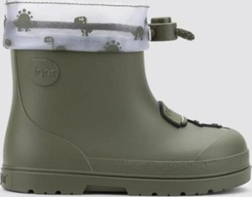 MENDI DINO Unisex Çocuk Çizme Haki