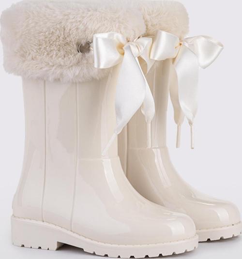 CAMPERA CHAROL Kız Çocuk Çizme Krem