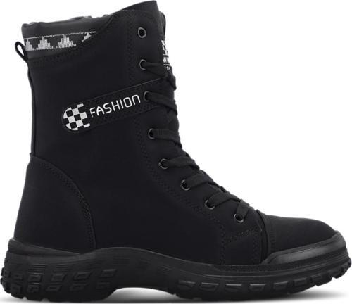 HINA Kadın Bot Siyah Nubuk