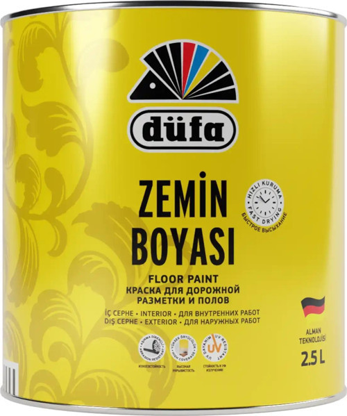 Zemin Boyası 5005 Boncuk Mavi 2.5 l