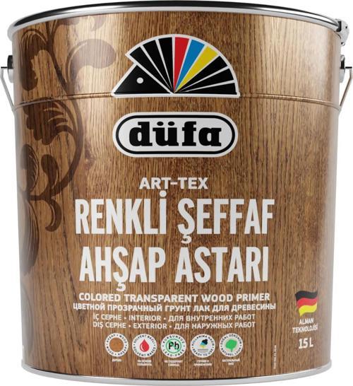 ART-TEX Renkli Şeffaf Ahşap Astar 9501 Siyah 15 l