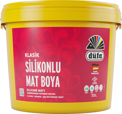 Klasik Silikonlu Mat İç Cephe Duvar Boyası 1051 Şampanya 2.50 l