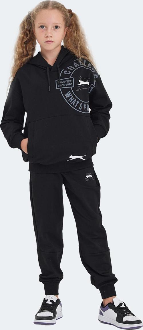 LISEY Unisex Çocuk Eşofman Takımı Siyah