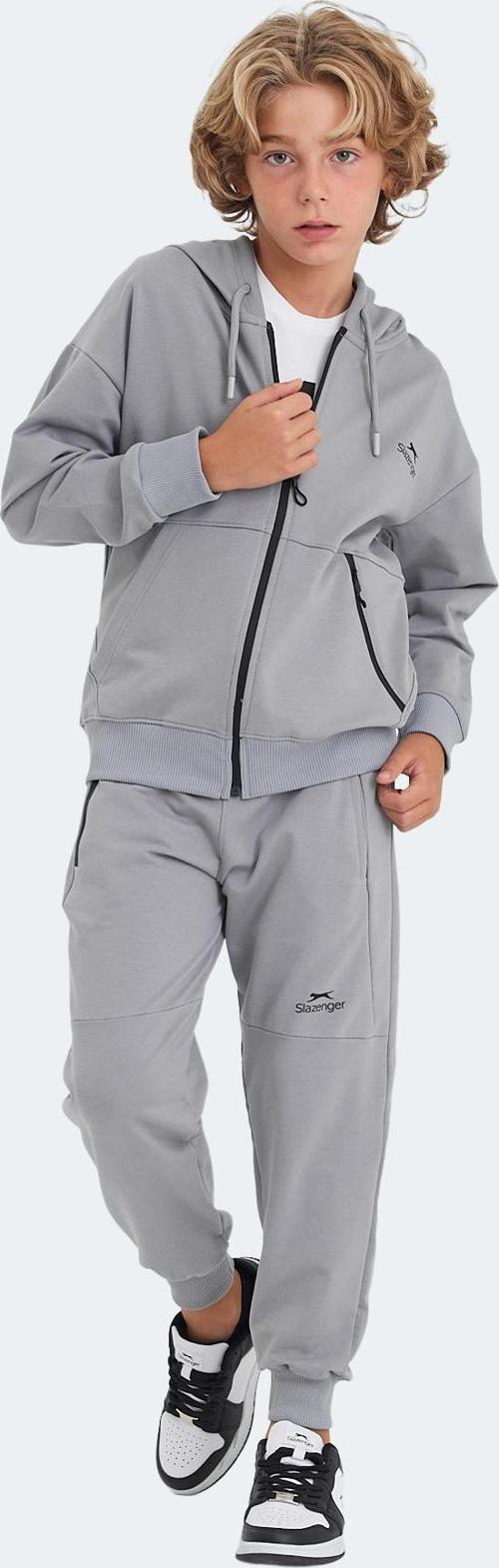 LOCAL Unisex Çocuk Eşofman Takımı Taş Gri