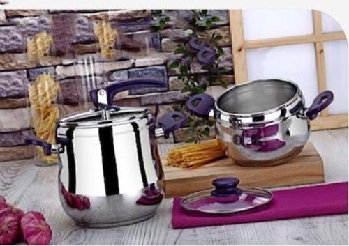 Ikili Düdüklü Tencere Seti 7L + 3.5L Tarçın