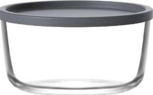 Nemostore Round Saklama Kabı 1490 Cc Antrasit
