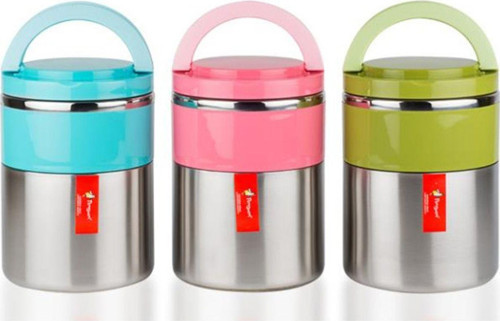 Png-1302 Inox Çiftli Yemek Termosu Pembe