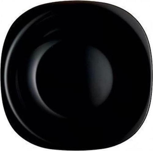 Carine Noir Siyah Pasta Tabağı 19Cm 6Lı Set