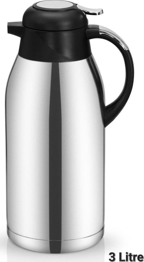 3 Litre Çift Katlı Çelik Çay Termosu Png-1300B