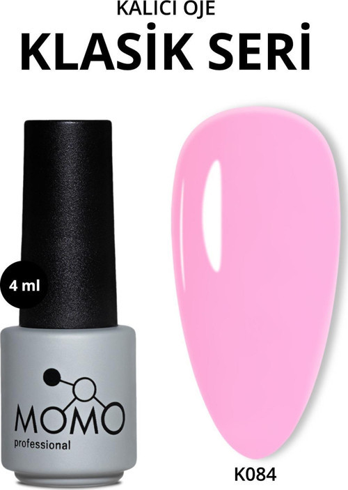 Kalıcı Oje K084, Açık Pembe, 4 ml
