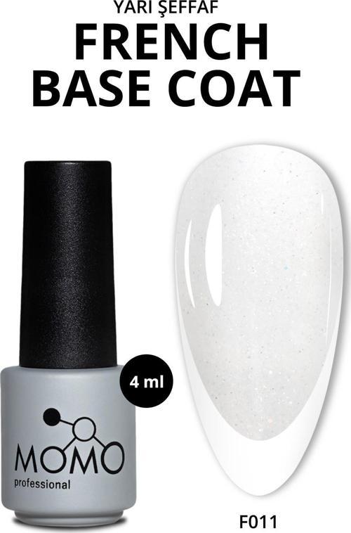 Kalıcı Oje French F011, Işıltılı Rakı Beyazı, 4 ml