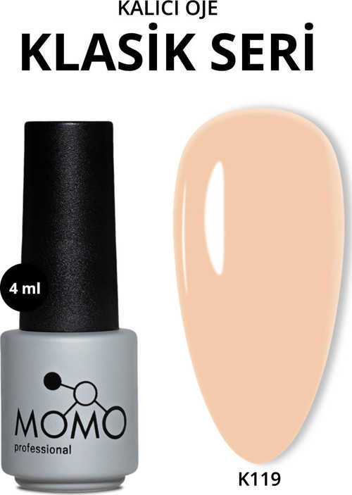 Kalıcı Oje K119, Açık Buğday, 4 ml