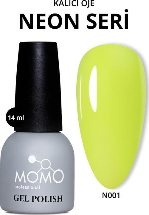 Kalıcı Oje N001, Neon Sarı, 14 ml