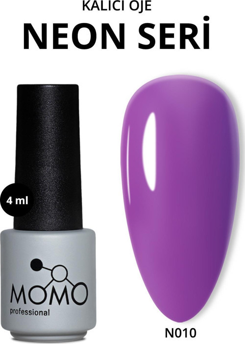 Kalıcı Oje N010, Neon Mor, 4 ml