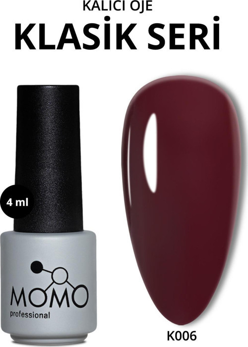Kalıcı Oje K006, Mürdüm, 4 ml