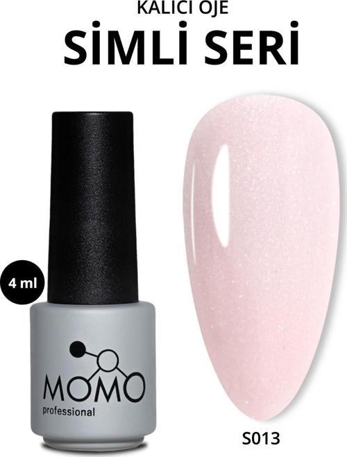 Kalıcı Oje S013, Simli Uçuk Pembe, 4 ml