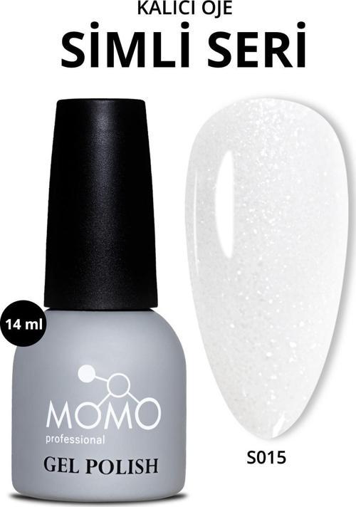 Kalıcı Oje S015, Simli Beyaz, 14 ml
