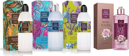 EST Tütün Pet, Okyanus Cam, Lavanta Pet Kolonya, Gül Suyu 350 ml