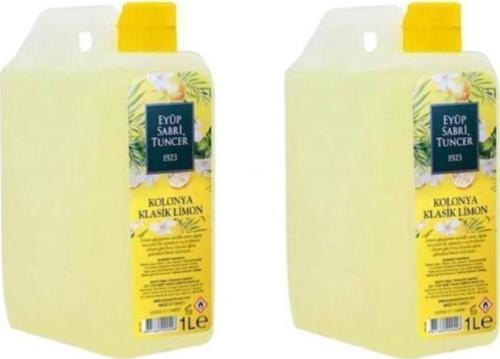 1 Litre Limon Kolonya x 2 Adet