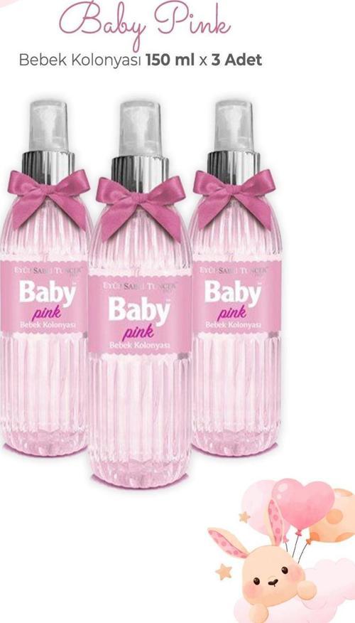 Baby Pınk Bebek Kolonyası 150 ml x 3 Adet
