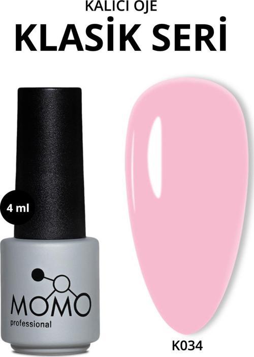 Kalıcı Oje K034, Pudra Pembe, 4 ml