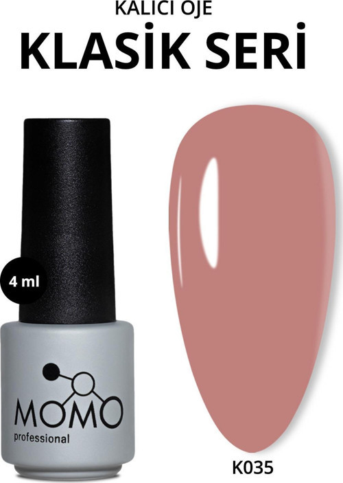 Kalıcı Oje K035, Gül Kurusu, 4 ml