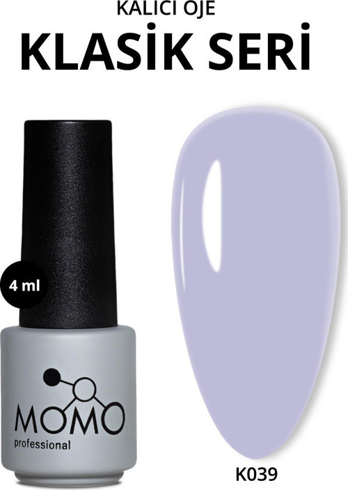 Kalıcı Oje K039, Soğuk Lila, 4 ml