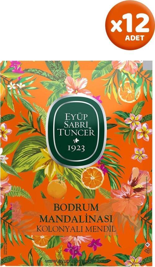 Bodrum Mandalinası Kolonyalı Mendil 50'li x 12 Adet