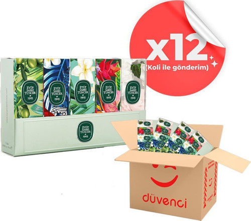 5'li Kolonya Set No 3 x 12