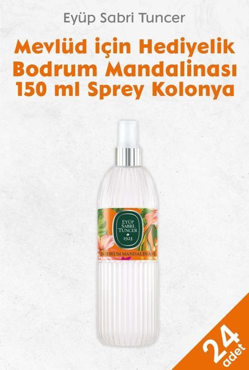 Bodrum Mandalinası Kolonyası 150 ml x 24 adet
