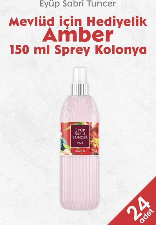Amber Kolonyası 150 ml x 24 adet