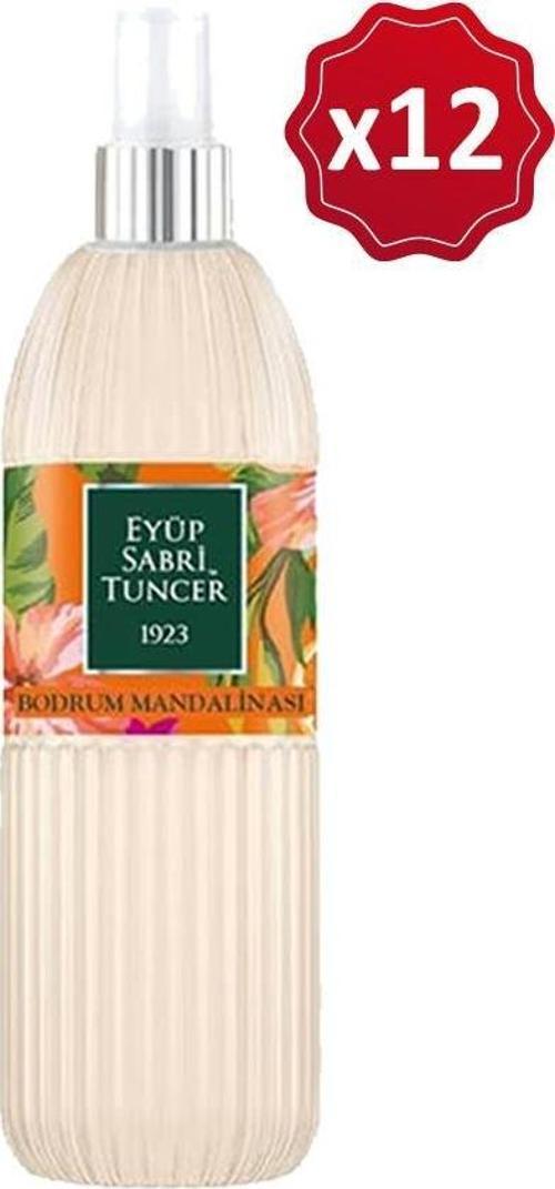 Bodrum Mandalinası Kolonyası Silindir Pet Şişe Sprey 150 ml x 12 Adet