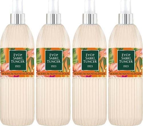 Bodrum Mandalinası Kolonyası Silindir Pet Şişe Sprey 150 ml x 4 Adet