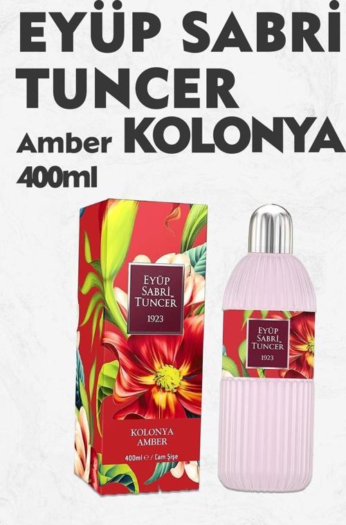 Amber Kolonyası Cam Şişe 400 ml