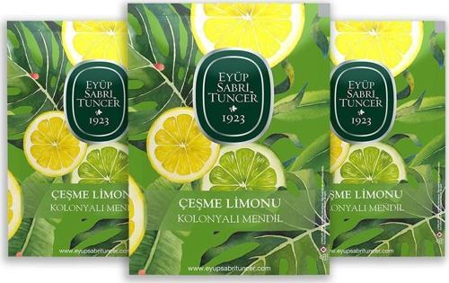 Çeşme Limonu Kolonyalı Mendil 50'li x 3 Adet