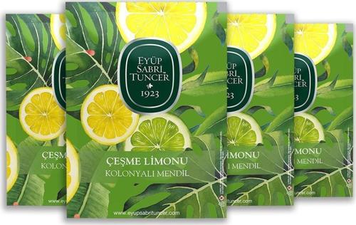 Çeşme Limonu Kolonyalı Mendil 50'li x 4 Adet