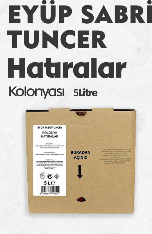 Hatıralar Kolonyası 5 lt