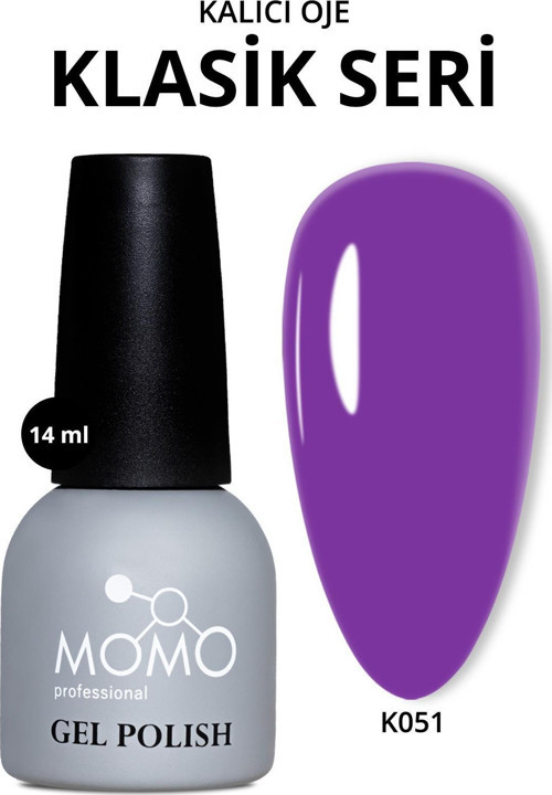 Kalıcı Oje K051, Mor, 14 ml