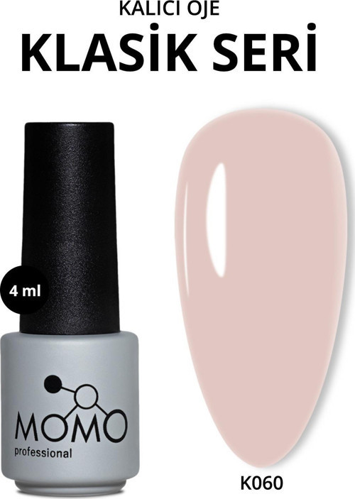 Kalıcı Oje K060, Açık Ten Rengi, 4 ml