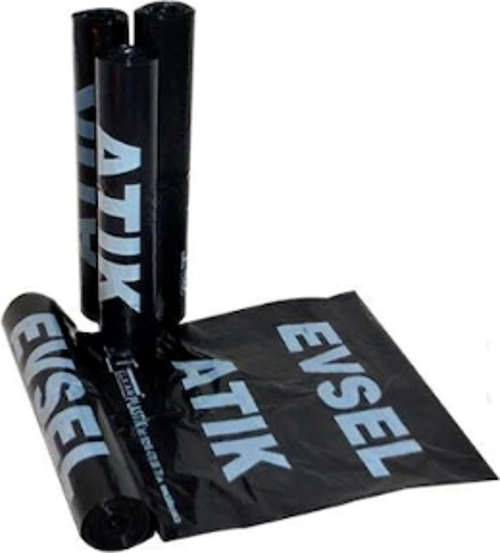 Evsel Atık Poşeti Rulo 55x60 Orta Boy ( 10 Adet )