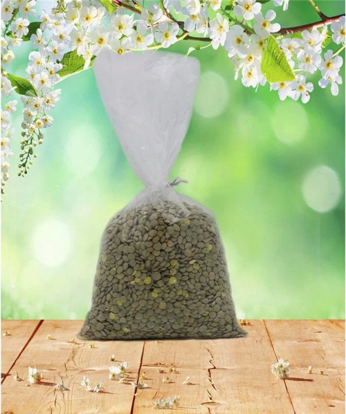 Bakliyat Naylon Poşet 0,5 'lik.15*30cm. 1Kg.