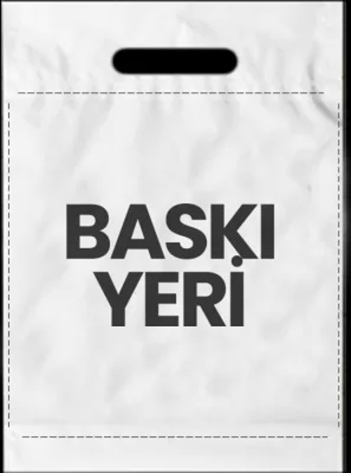 BASKILI BEYAZ EL GEÇMELİ MAĞAZA POŞETİ (30 KG)