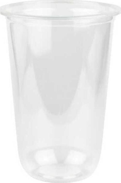 Bubble Tea PET Şeffaf Bardak 95x600 cc 18 oz - 50 Adet