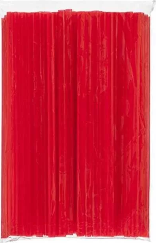 Plastik Frozen Pipet Kırmızı - 100 Adet