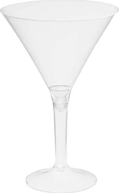 Martini Bardağı Şeffaf 180 ml - 10 Adet