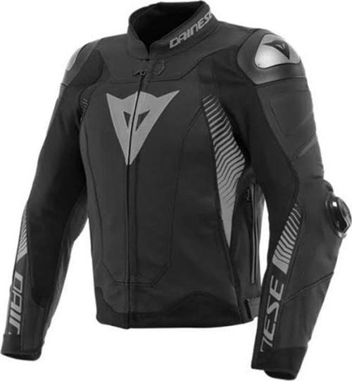 Daınese Super Speed 4 Deri Mont Siyah-gri 54