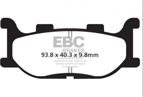 Fren Balatası Sinter Fa199hh Yamaha Mt-03 660 Xvs1100 Xvs1300 Yp400 Majesty Xv250 Vırago Fz6 600