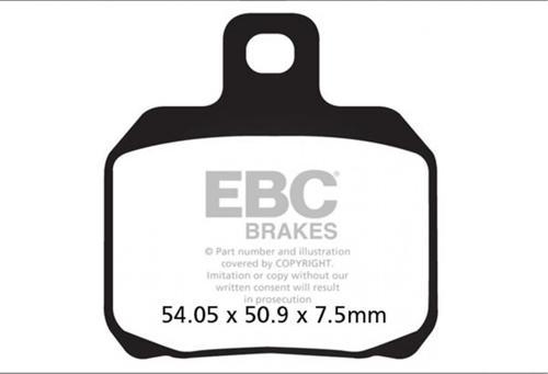 Fren Balatası Yarı Sinter Fa266v Ducatı Monster 696 796 1100 1200 Peugeot Speedfıght Django - 15