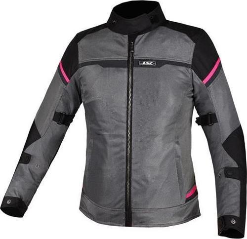 Rıva Kadın Mont Siyah-gri-pembe X-LARGE